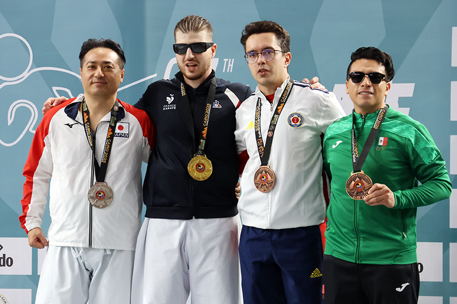 【世界選手権３日目速報＆写真集】パラ大会、日本の今井俊浩が銀！小暮愛子初出場で銅 | JKFan NEWS International (空手ワールド)