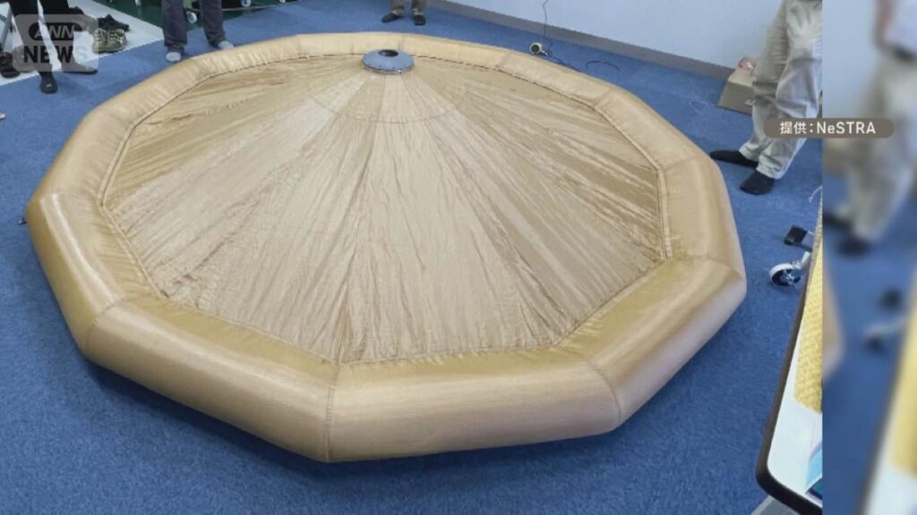 「しいたけ型」火星着陸機の実証へ 2030年代前半の火星探査を目指す NeSTRAなど開発