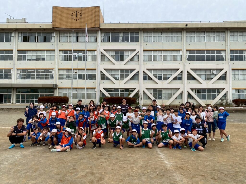 栃木シティ｜ 【地域貢献活動】10/31(金) 学校訪問・サッカー教室開催報告