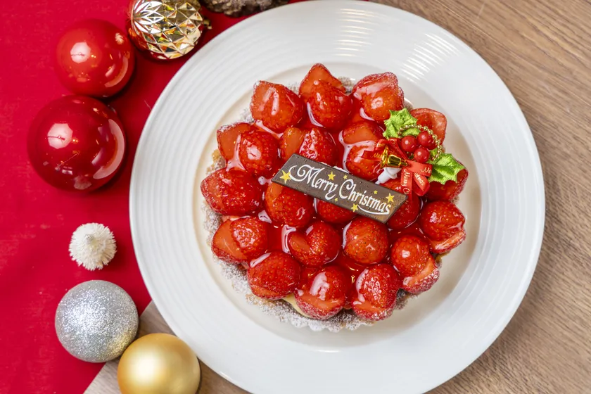 いちごのクリスマスタルト