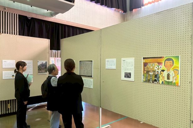 宮崎・小林市で平和展　宮古島から学童疎開先