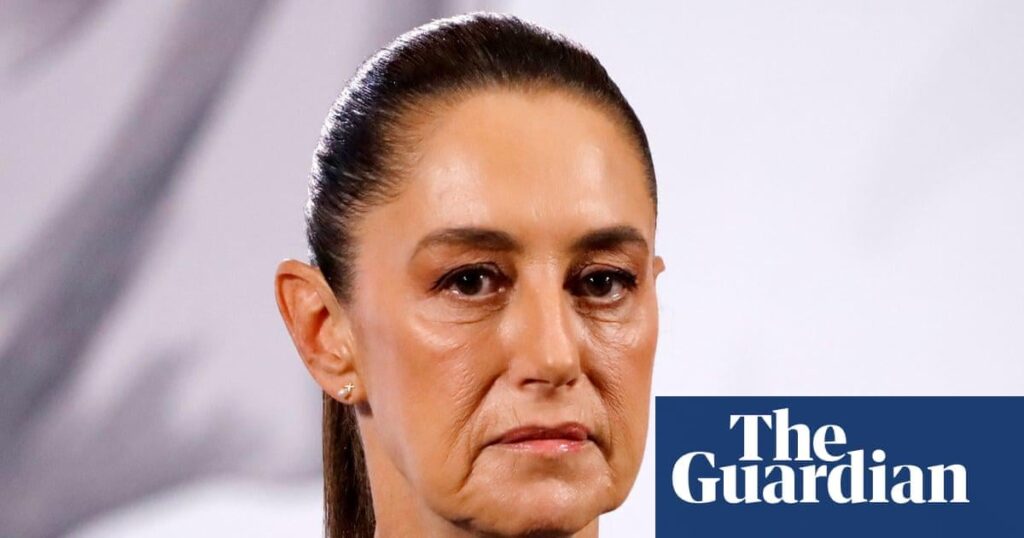 路上で国民と話すメキシコ大統領を男が体をまさぐる