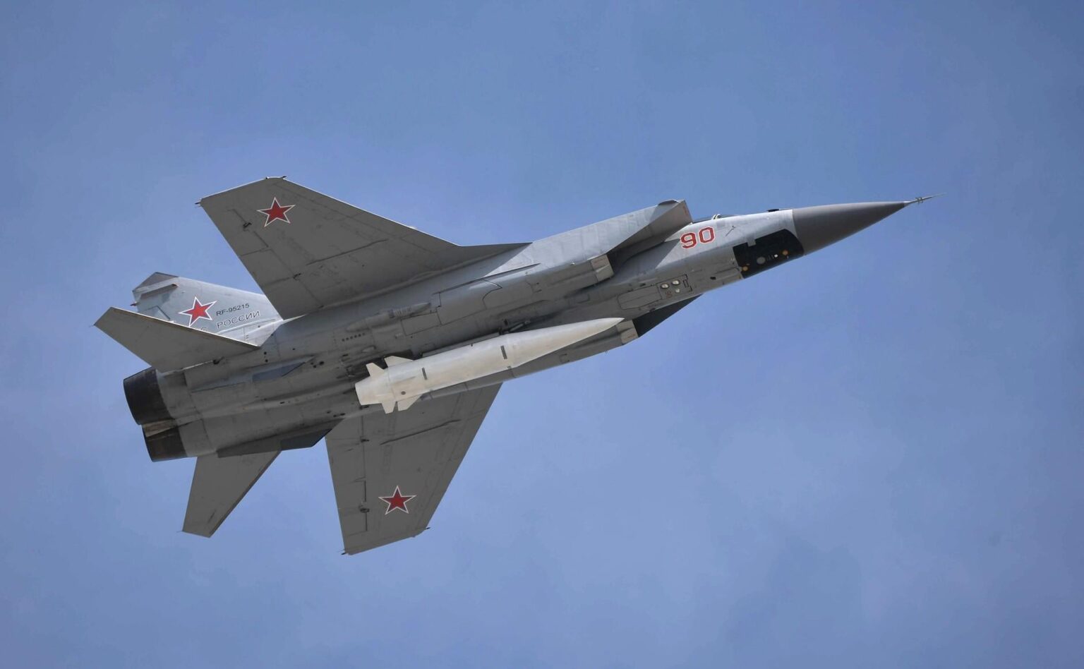 ロシア、ウクライナをキンジャールミサイル搭載MiG-31Kジェット機ハイジャック未遂で非難