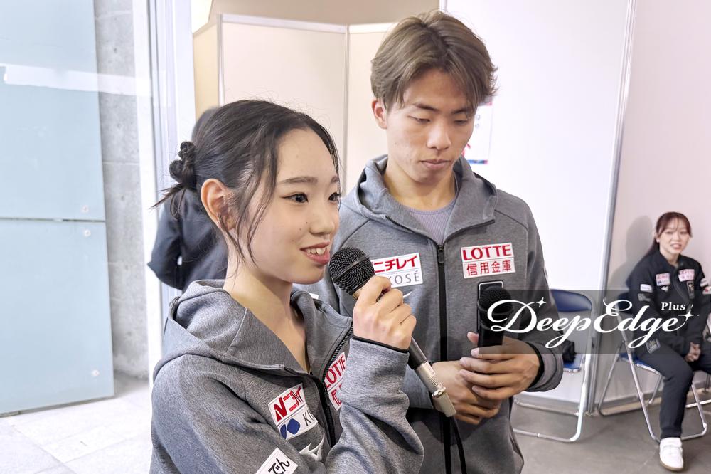 ゆなすみ、「オリンピックに道産子として出られたらなぁ」 すごい大きなリンクに家族みんなで行って… 【GP･NHK杯一夜明け】 - Deep Edge Plus