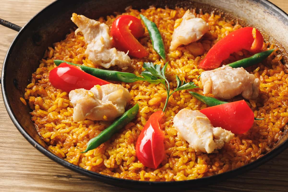 常磐ものアンコウの「大鍋パエリア」（写真はイメージ）