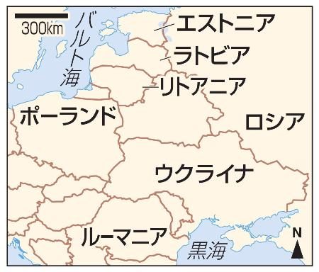 ロシア挑発激化、東欧動揺　ＮＡＴＯとつばぜり合い