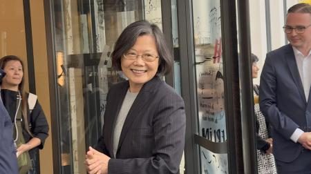 台湾前総統がドイツ訪問　欧州各国に連携訴え