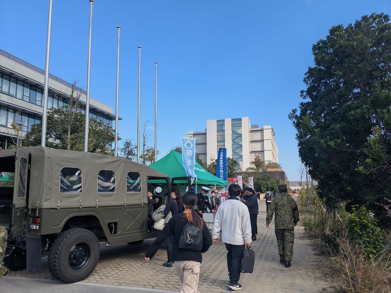 ゆめいこい祭　自衛隊