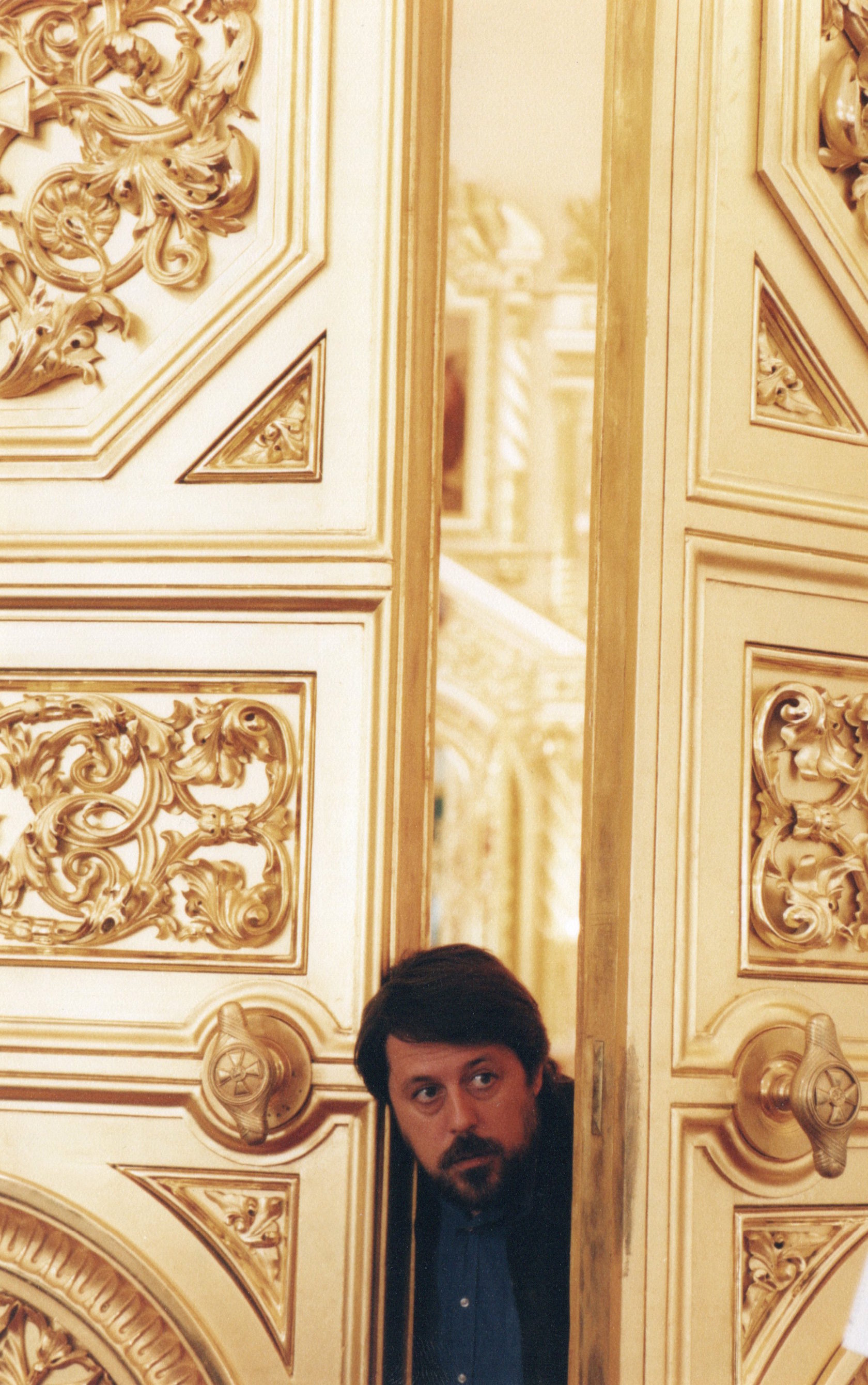 クレムリンでの撮影：今世紀に入り、マンスキーは国営テレビで働き、ボリス・エリツィン、ウラジーミル・プーチン、そして彼らの側近たちに特権的に近づくことができた。