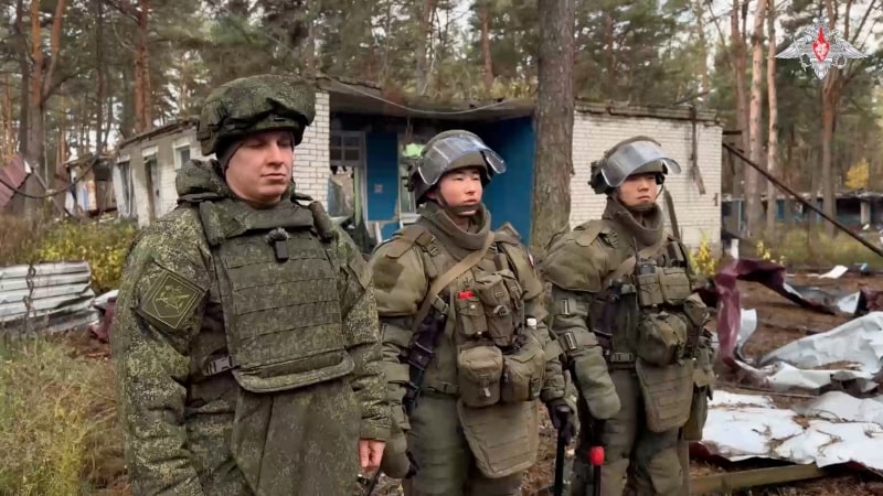 北朝鮮軍、西部クルスクで地雷除去支援 ロシア国防省が動画公開