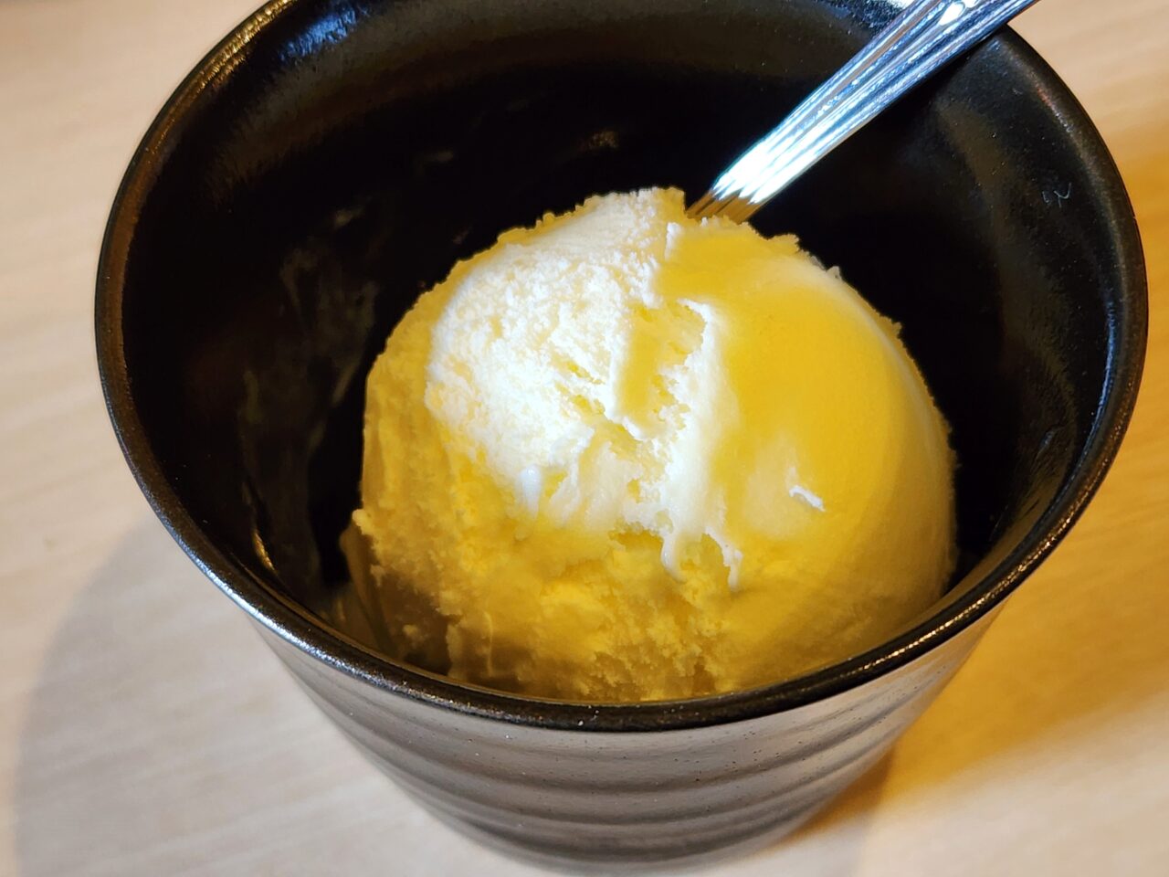 「鮮処 旬里（SHUNRI）」バニラアイス（インスタフォローのプレゼント）