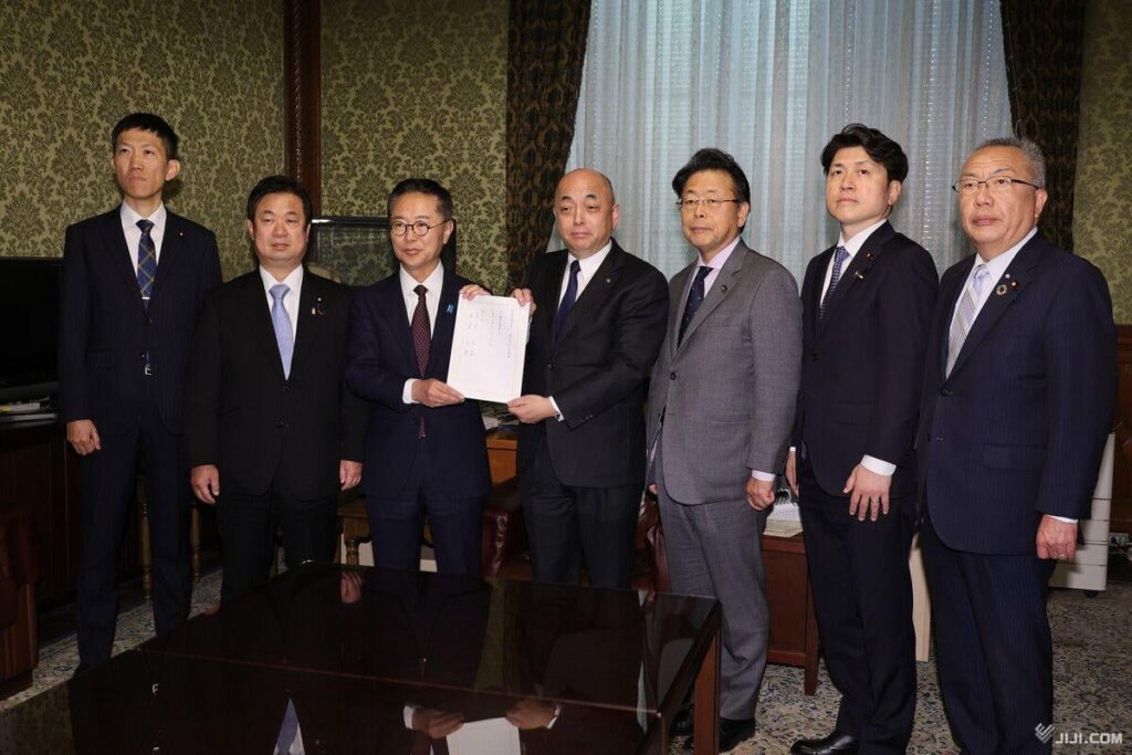 企業献金規制、国公が法案提出 立民同調、自民に包囲網 ― 維新「現段階で行動を共にするのは難しい」