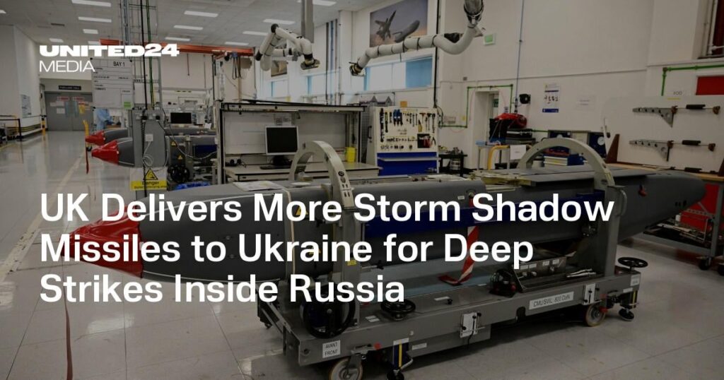 英国、ロシア国内を深く攻撃するためウクライナにストームシャドウ・ミサイルを追加配備