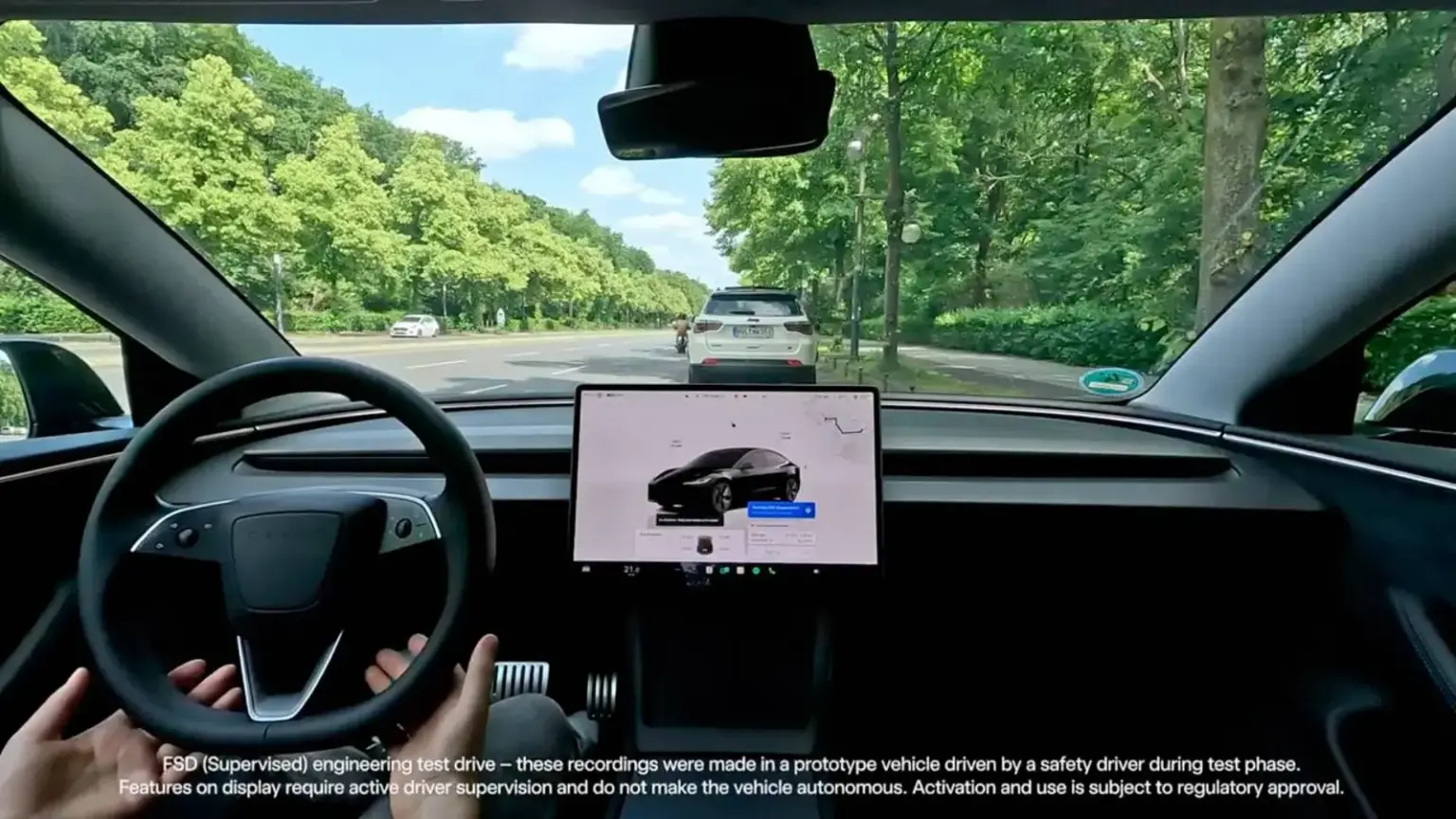 テスラ、欧州でFSD Supervised同乗デモ開始、イタリア・フランス・ドイツで12月無料体験実施
