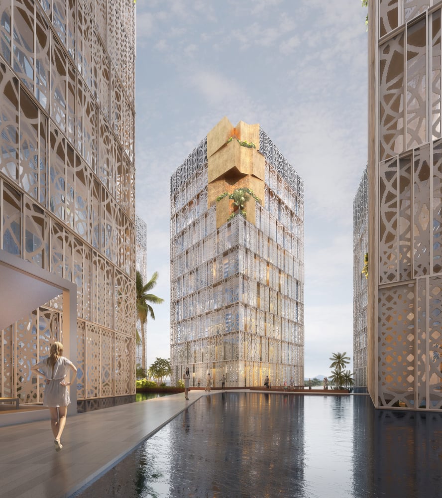 ドバイのリッチモンドの高級住宅プロジェクト