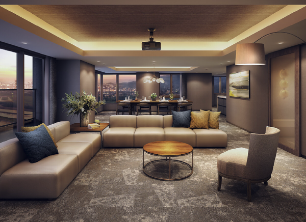 外観完成予想CG（出典：NTT都市開発「ウエリスタワー枚方楠葉」）