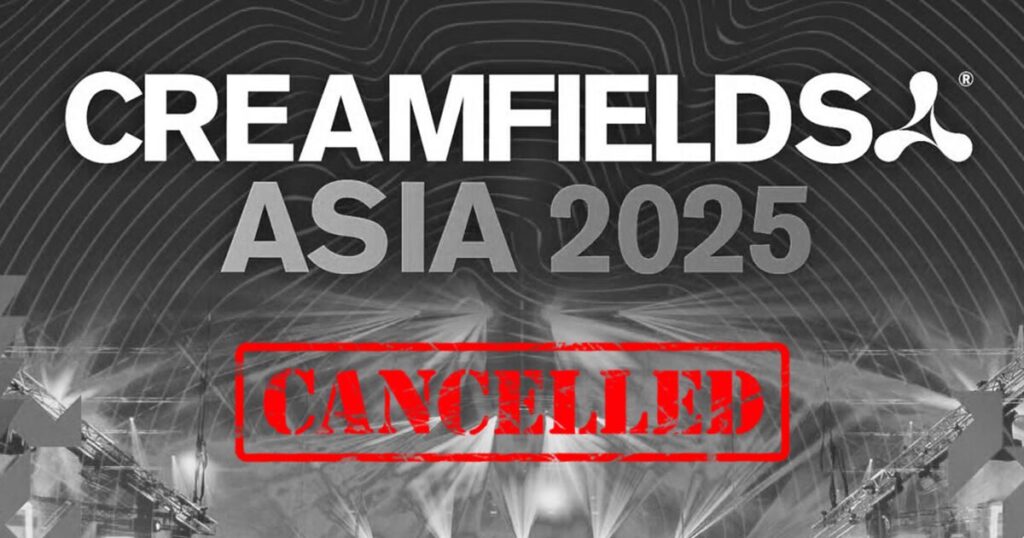 英国最大級ダンスフェスのタイ版「Creamfields Asia」 開催直前に中止発表 | EDM MAXX