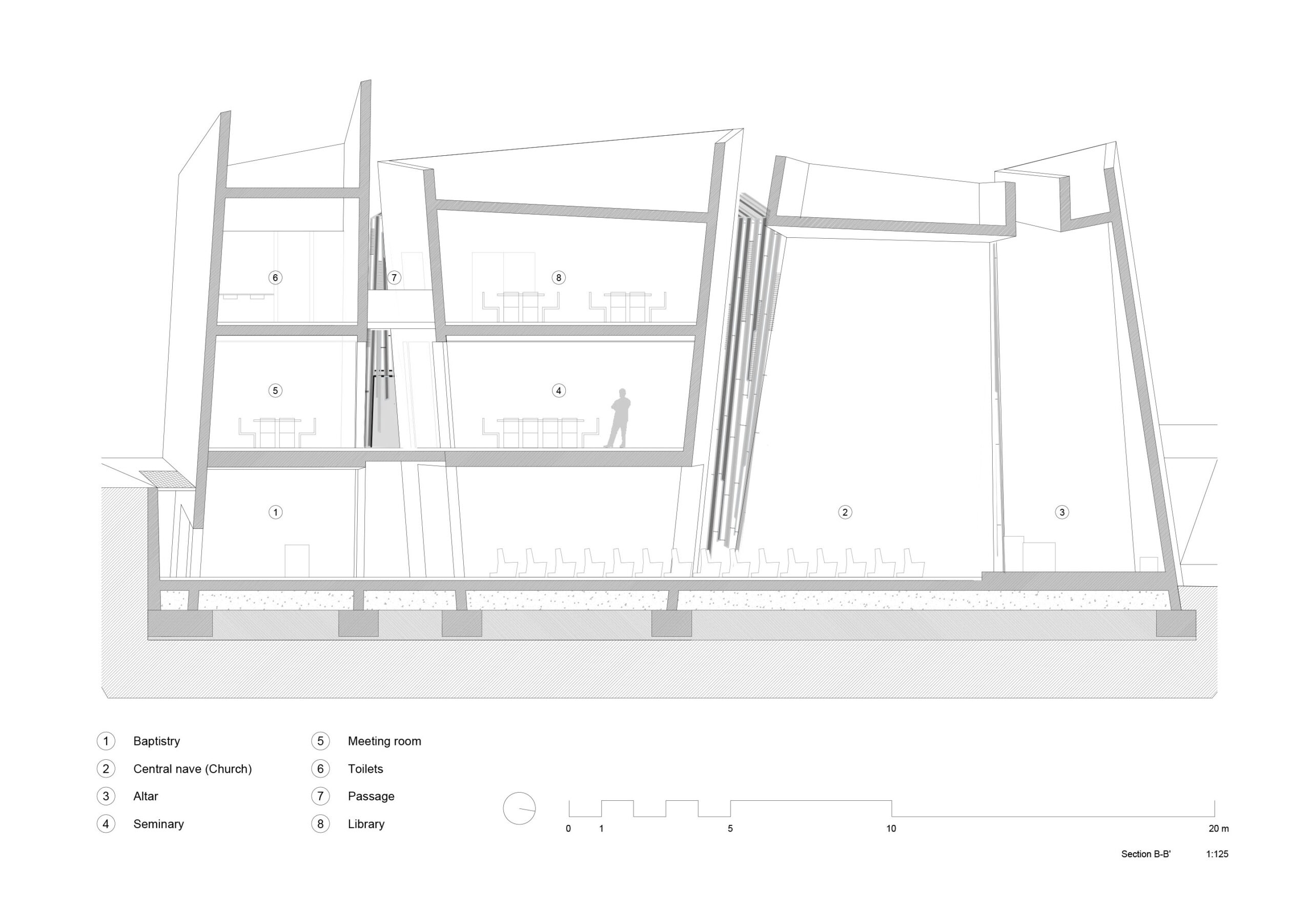 〈ラス・チュンベラス聖贖罪者教会・コミュニティセンター(The Holy Redeemer Church and Community Centre of Las Chumberas)〉フェルナンド・メニス(Fernando Menis)