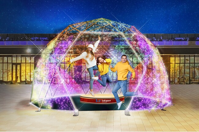 冬のららぽーと福岡を華やかに演出／第一園芸がウィンターデコレーションを初担当／子どもから大人まで楽しめるお祭りのようなわくわくを光と音で再現 | 鹿児島・九州プレスリリース | 生活情報 | くらし