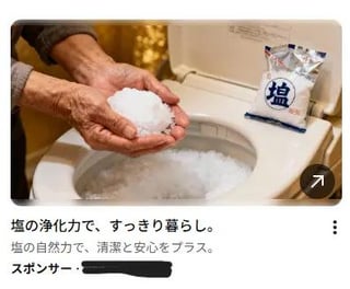 もうどこを目指してるのか自分でも分からなくなったYoutube謎広告の「塩」シリーズ