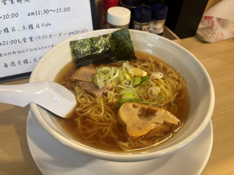 【福島市】あっさり淡麗、スルスルいけちゃう朝ラー「中華そば 一歩」 | TRILL【トリル】