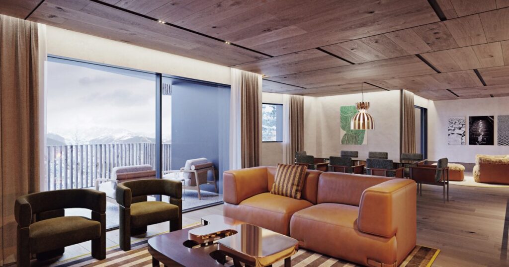 アルプスの絶景に溶け込む、フェンディのプライベート レジデンス | GOETHE