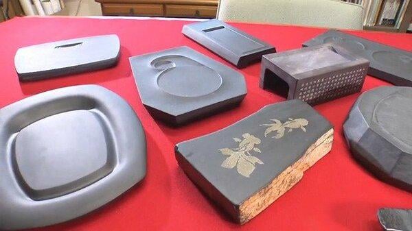 職人わずか2人に…長野の伝統工芸「龍渓硯」存続の危機 魅了された書家が挑む技の継承 高校生と磨く「2億年の石の芸術」