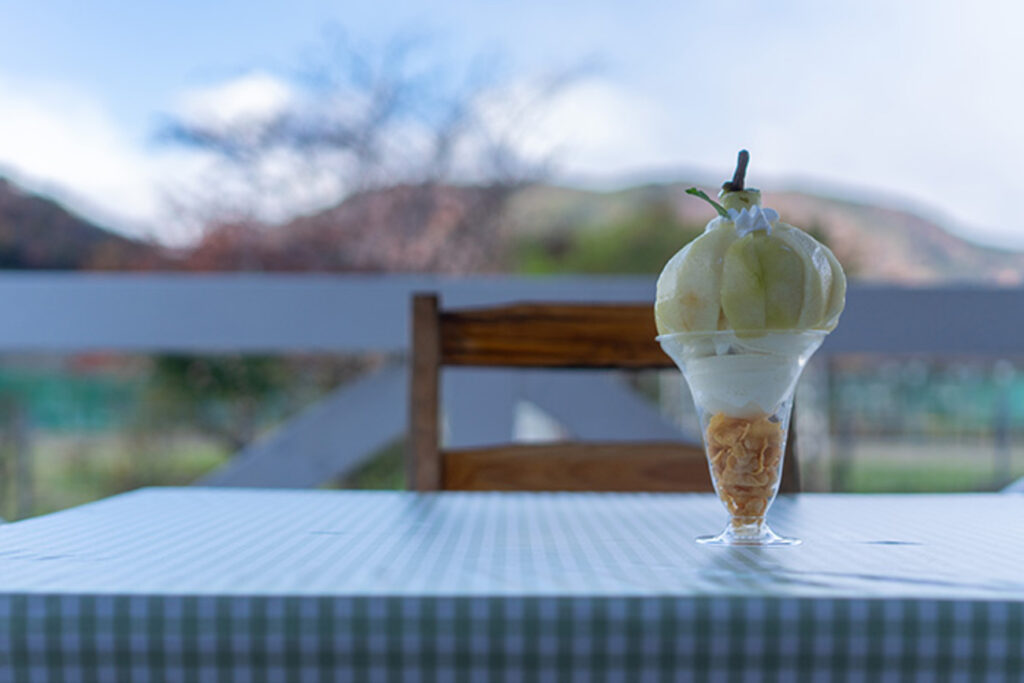 福島市飯坂・まるせい果樹園農家カフェ「森のガーデン」で,ラフランスパフェを食べてきました – sunsun fineな日々 福島市飯坂・まるせい果樹園農家カフェ「森のガーデン」で,ラフランスパフェを食べてきました - sunsun fineな日々
