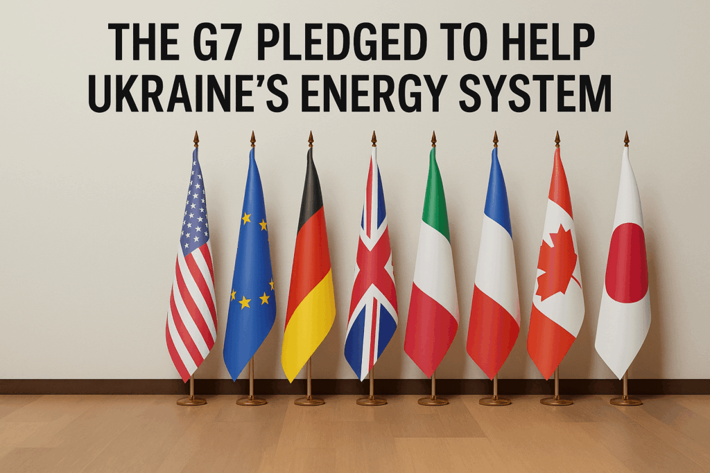 G7エネルギー大臣らは、ウクライナの電力インフラに対するロシアの攻撃を非難し、G7+調整グループ、ウクライナエネルギー支援基金、IAEAとの協力を通じた電力インフラ復旧への支援を約束した。