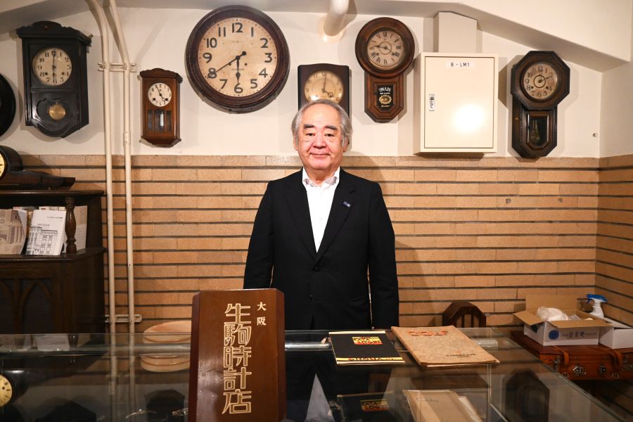 イケフェスの準備段階から参画していた生駒時計店・代表取締役会長の生駒伸夫さん（2025年10月26日撮影）