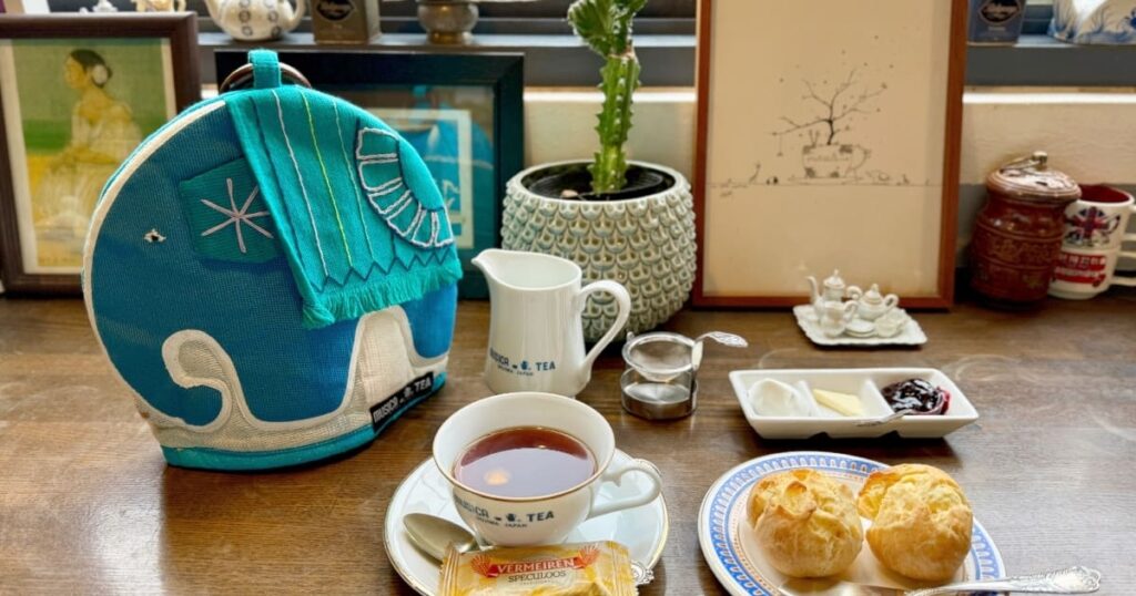 窓の景色と紅茶の香りに癒されて－芦屋『Tea Saloon MUSICA』で過ごす至福のひととき | Kiss PRESS(キッスプレス)