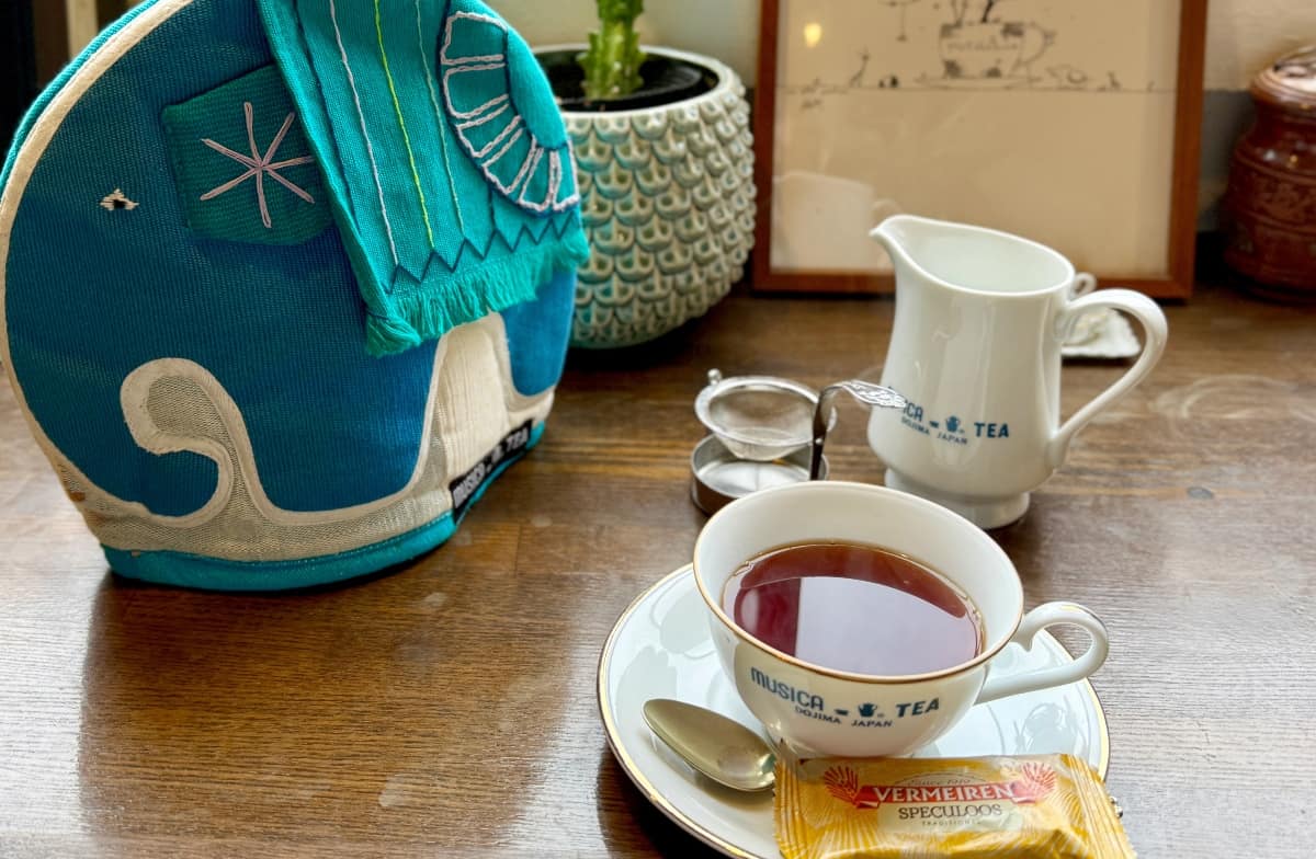 窓の景色と紅茶の香りに癒されて－芦屋『Tea Saloon MUSICA』で過ごす至福のひととき [画像]