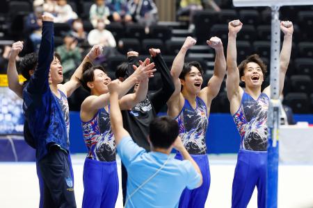徳洲会４連覇、川上が活躍 体操の全日本団体選手権 | | 全国のニュース