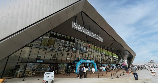 ［本拠地とする2チームのホーム開幕シリーズを追う］日本屈指の屋内施設、SAGAアリーナから熱狂が生まれる - Bリーグ - Number Web