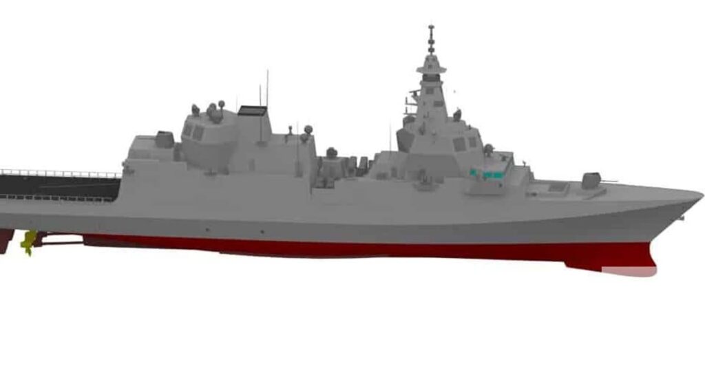 ポルトガルが購入を検討しているイタリアのフリゲート艦は、アルフェイテ島に入るには「特別な潮流」か浚渫作業が必要だ