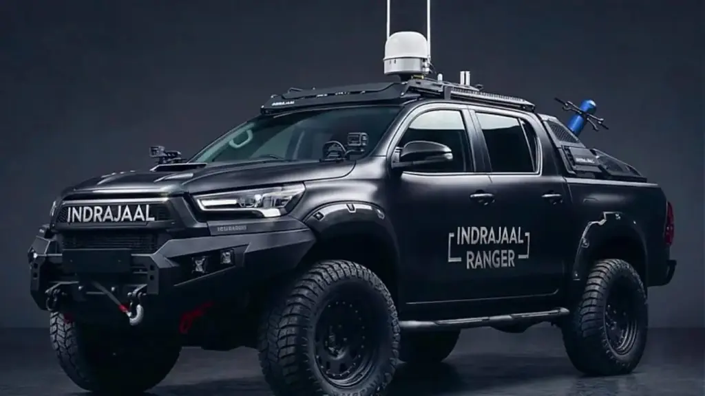 インド発Indrajaal Ranger：4km対応自律電子戦の機動型カウンタードローン・パトロール車