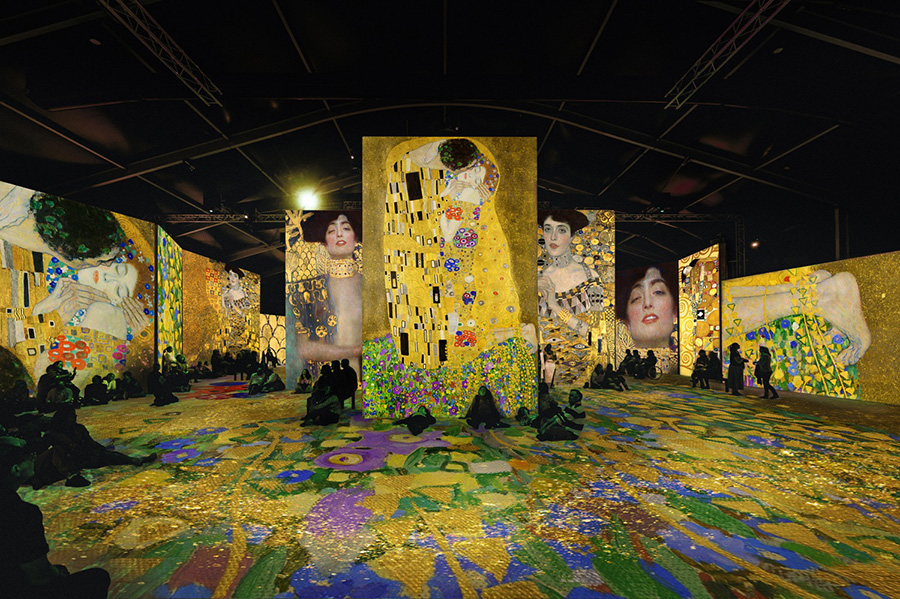 大阪でクリムトの世界へ！巨大映像・音楽・香りを楽しむアート展 | Lmaga.jp