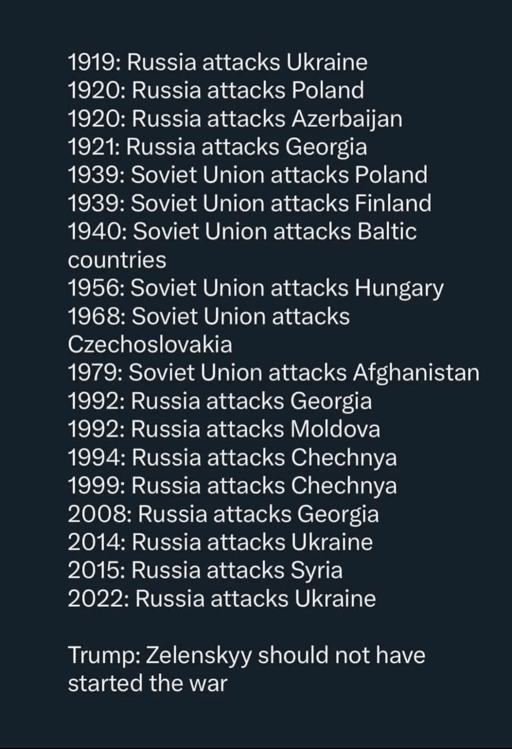 ロシアは文明国ではない