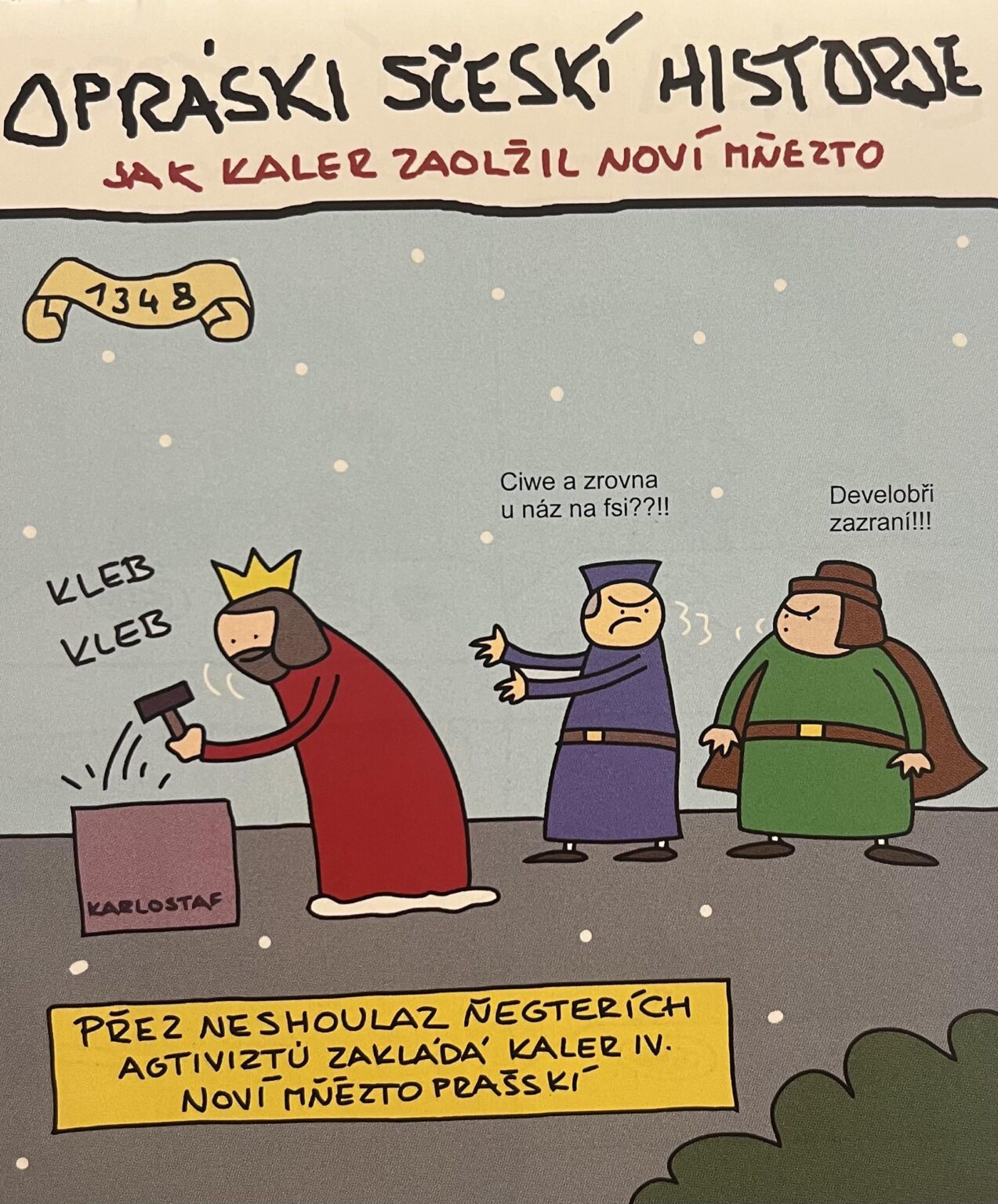 プラハのクジド・ナピスレディがビット危機を解決に成功
