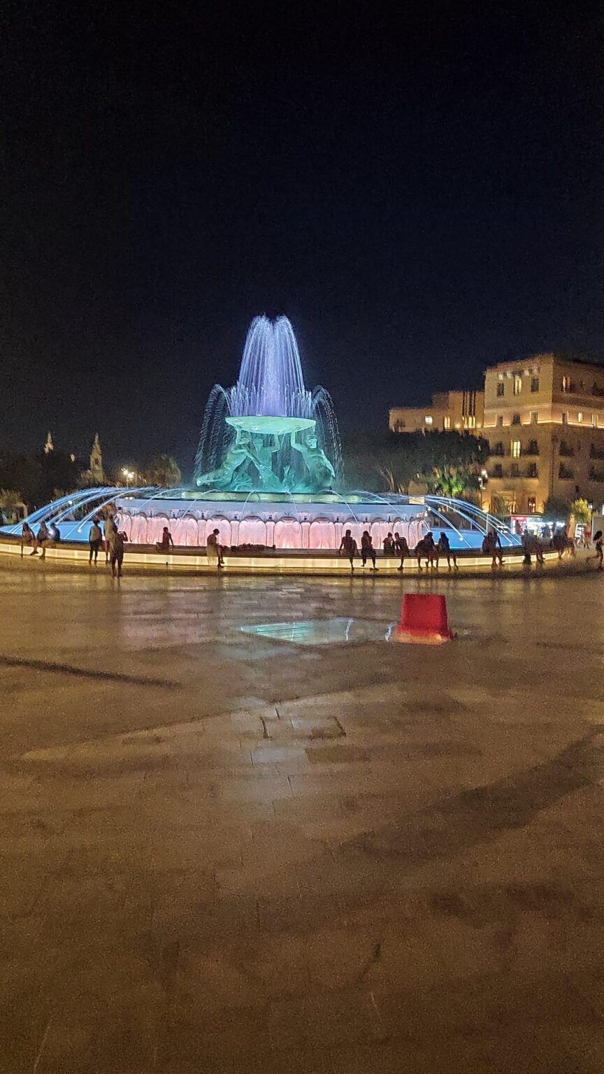 バレッタの噴水