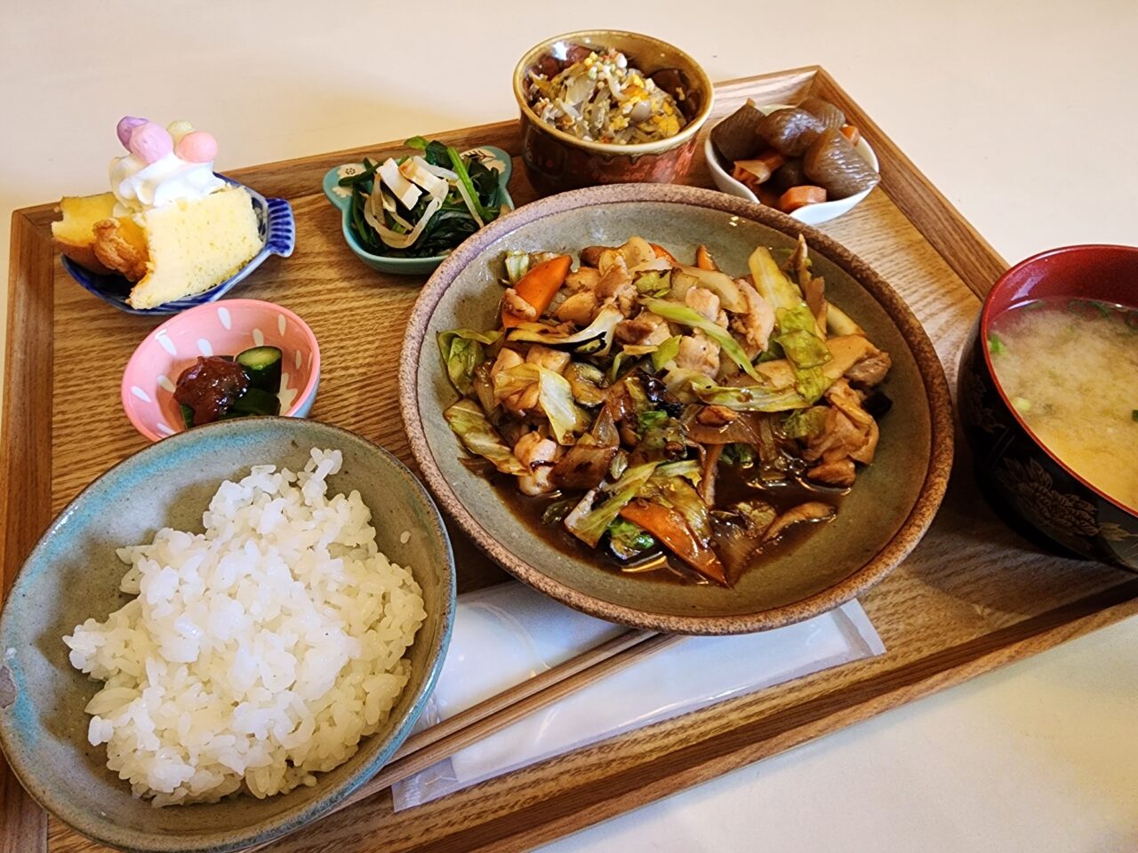 「おうちごはんikumiy」野菜炒め(ごはん少なめ)