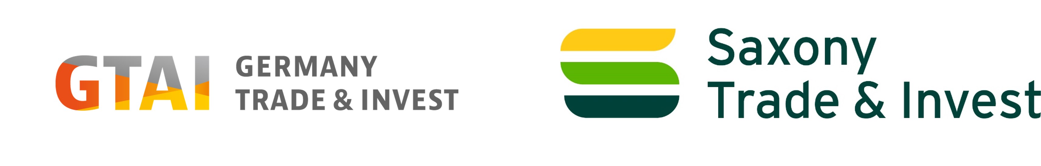 Partnerlogos Inbound-Delegationsreise: GTAI | Saxony Trade & Invest | © GTAI | Wirtschaftsförderung Sachsen Partnerlogos Inbound-Delegationsreise: GTAI | Germany Works | Wirtschaftsförderung Sachsen