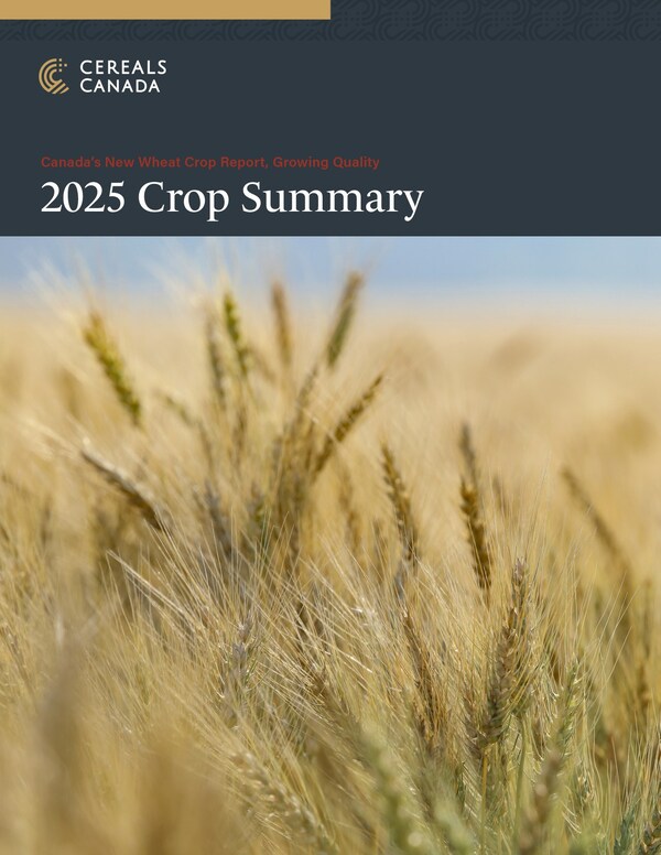 Cereals Canada、2025年新小麦作柄報告（2025 New Wheat Crop Report）を発表 | Cereals Canadaのプレスリリース