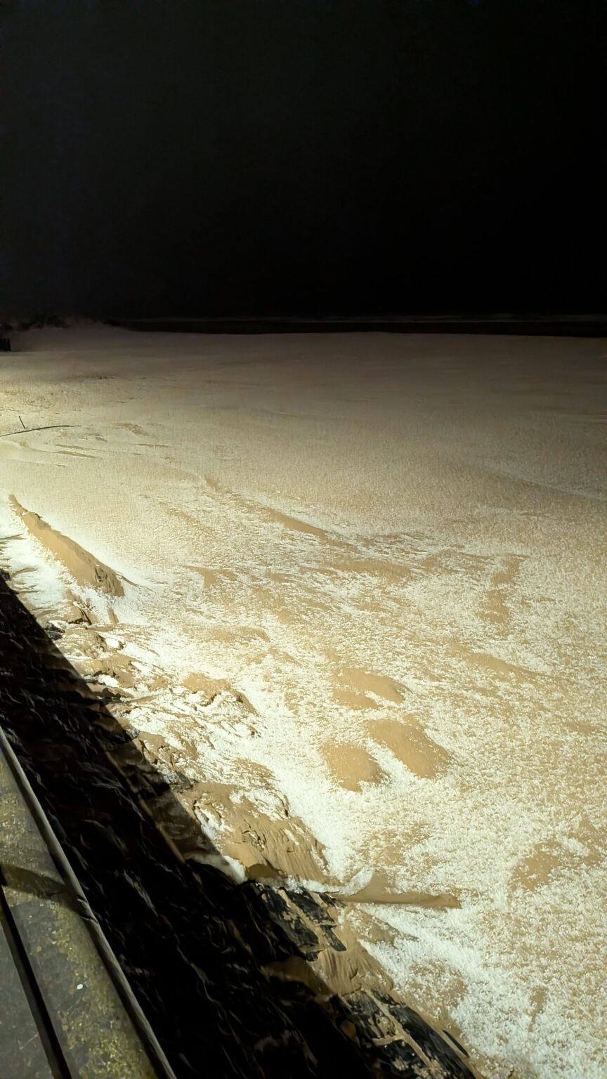 雪がない人のために、オーステンデの現状
