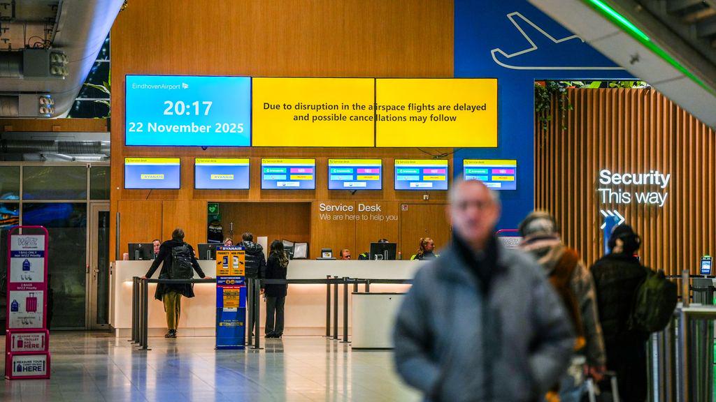 アイントホーフェン空港上空の航空交通がドローンによって混乱