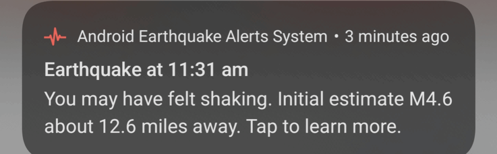 地震