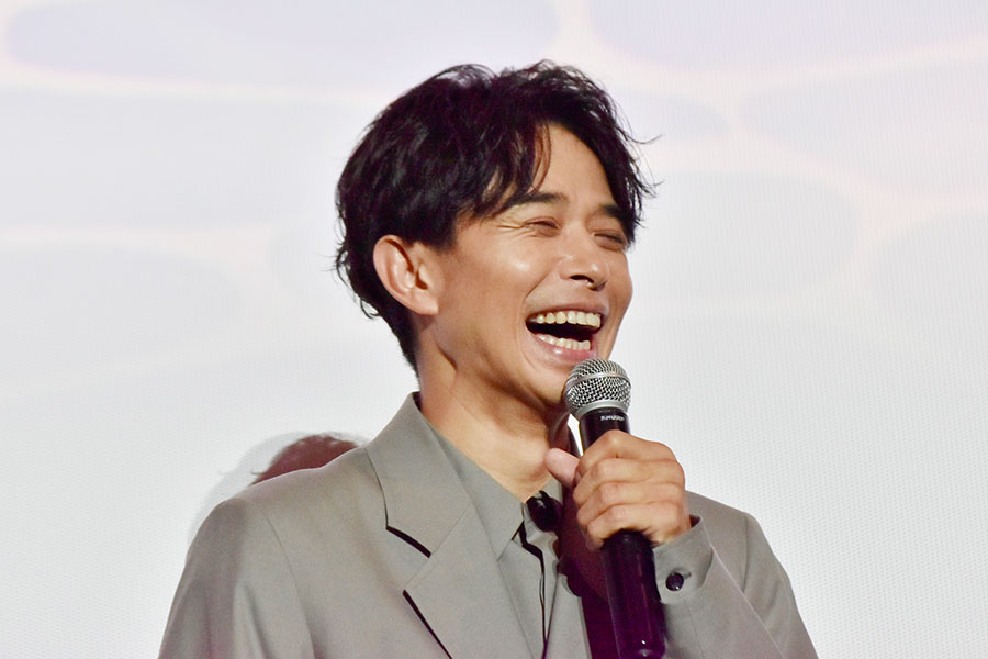 ナレーションをつとめた井ノ原快彦（大阪市内・11月8日）