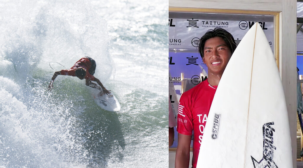 WSL-QS6000「Taiwan Open of Surfing」が開幕。松野太郎がヒートトータル12.74と7.17のシングルスコアをマーク。 | SURFMEDIA