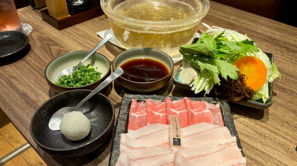 【大阪・北新地】燦 別邸 北新地店｜あぐー豚と沖縄食材が織りなす、南国の贅沢しゃぶしゃぶ（あい） - エキスパート