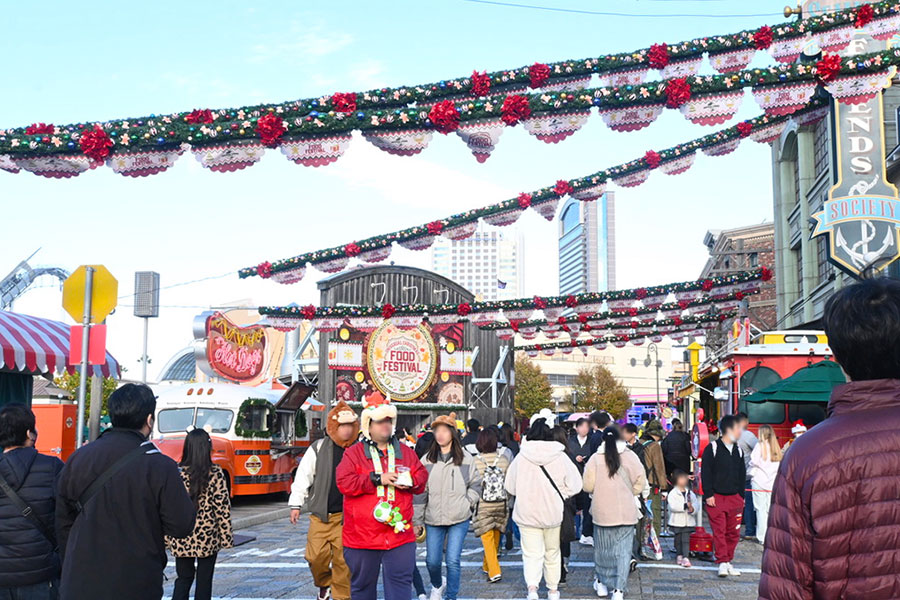 「ユニバーサル・マーケット」の様子（Lmaga.jp撮影）